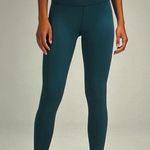 Lululemon  Wunder Train HR Tight 25” Sz4 Storm Teal or Green Jasper Photo 3