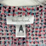 Motherhood  Maternity Long Sleeve Shirt Size Large Henley Buttons Tie Back Photo 2