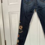 Driftwood  Floral Embroidered Denim Jeans Photo 12