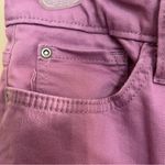 Lee  8 Medium Lilac Cropped Capri Straight Leg Jeans Photo 3