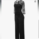 Boutique #115 FORMAL  Wide leg Black Jumpsuit Photo 1