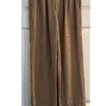 Reformation Women Sz 0 Wide Leg Mason Pants Khaki Career Office Closet Staple Photo 0