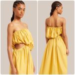 Modern Citizen  Womens Joska Vacation Resort Asymmetric Cut Out Maxi Dress Size M Photo 2