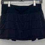 Lululemon Pace Rival Skort Black Size 6 Photo 0