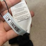 The Bikini Lab  Black Cut Out Hipster Bikini Bottom Size M Photo 3