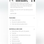 Eddie Bauer EUC  Peninsula Shirt Jacket Butterscotch Plaid Medium Retail $159.00 Photo 14