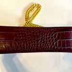 Victoria's Secret Victoria’s Secret Faux Snakeskin Crossbody bag Mulberry/Gold Photo 10