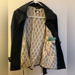 J.Crew Women's Black Belted Jacket size 4 Photo 3