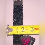 Paparazzi π NWT Black Textured Sequins Bracelet Photo 2
