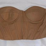 Princess Polly Endless Love Corset Top in Camel Photo 0