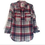 Dolled Up  Button Down Plaid Shirt Small Photo 0