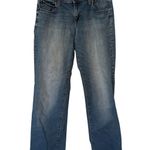 Gap  Women Curvy Straight Jeans Medium Wash Denim Pants Size 12 31 Waist trublue Photo 0