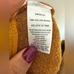 NWT Toad & Co W’s Merino Heartfelt Sweater Skirt Small Yellow Photo 2