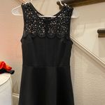 Lulus Black Lace Skater Dress Photo 1