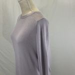 Lululemon Athletica Back to Balance Long Sleeve Iced Iris Purple Sweater Photo 6