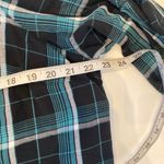 Torrid Plaid Cold Shoulder Long Sleeve Button Down Shirt EUC Sz 2X Cotton Photo 8