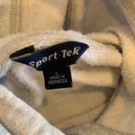 Sport-tek York Baseball gray Hoodie Hooded Pullover Sweatshirt Unisex Women’s Men’s Large Photo 3