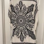 Black & White Patterned Coverup Size undefined Photo 2