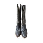Frye Vintage  Flame Inlay Boho Leather Western Cowboy Campus Daisy Boots Size 7 B Photo 3
