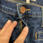 Joie  Size 28 Jeans Nouveau Flare Cut Off Raw Hem Cobalt Wash Mid Rise Women’s Photo 7