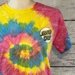 Santa Cruz  T-Shirt 100% Cotton Tie Dye-Small Photo 2
