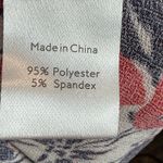 Leota Dress Women's 5X Red Floral Faux Wrap Surplice Neck Cottagecore Prairie Photo 6