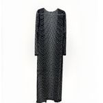 Akira Sequined Beaded Long Duster Kimono Cardigan L Sparkly Festival Concert Boh Photo 2