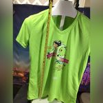 Disney Run princess half marathon 2022 Mulan womans V neck shirt size medium Photo 2