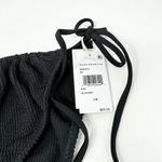 Good American Women Black Always Fit Tiny Ties Bikini Bottom Swim Size 4X/5X Photo 2