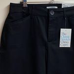 Croft & Barrow  Black Classic Stretch Chino Pants Photo 2