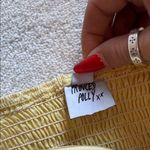 Princess Polly  Light Yellow Bustier Crop Top Photo 9