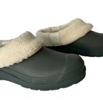 Hunter Play Sherpa Insulated Clog Size 6 Army Green Rain Shoes NWOT Photo 0