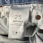 Mother Superior SZ 25 The Tomcat Jeans The Confession Distressed Rips Cropped Blue Photo 9