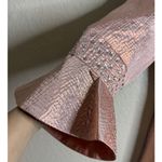 Midnight Velvet 16W Pink Metallic Embellished Formal Skirt Suit Going Out NEW Photo 2