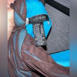 Beautiful Brown and Turquoise Dress Blue Size 10 Photo 4