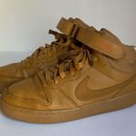 Nike Court Borough Mid 2 GS Sneakers Youth 6Y / Women’s 7.5 Wheat Brown High Top Photo 0