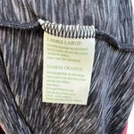 Tangerine  Womens Size Large Tank‎ Black Heather Gray Pink Scoop Neck Ref… Photo 1