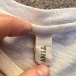 Tiny Soft Worn in Heathered Gray Embroidered Cactus Short Sleeve Tee Size Small Green Photo 5