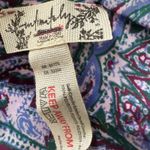 Free People  crop top halter cami floral open back chain strappy Small Photo 3