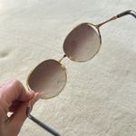 Gucci 59mm Round Sunglasses in Gold/Brown Gradient Photo 8