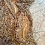 Loveriche animal print swing dress tan/brown womens size medium short‎ sleeve Brown Photo 8