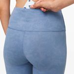 Lululemon Always On High-Rise Tight 28" Sky Wash Print Tempest Blue Leggings 6 Photo 2