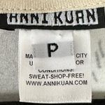 Anni Kuan Abstract Art to Wear Shift Dress Petite XS Oversized Neutral Floral Photo 9