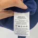 Nike blue animal print cropped boxy oversized sweatshirt hoodie sz S Photo 6