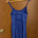 American Eagle Retro AEO Blue Skater Dress Photo 3