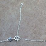 Sterling Silver 925 Heart Wings Necklace Angel Photo 1