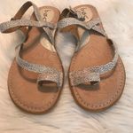 Boc Sandals Open toe w/ Toe loop and ankle strap Women’s size 9M Speckled Photo 1