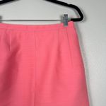 J.Crew  Women's A Line‎ Wool Silk Blended Skirt Pink Sz 6 NWT Photo 1