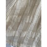 Pilcro  Womens XS Tan Sleeveless Top Anthro Cottagecore Clean Girl High Neck Fem Photo 4