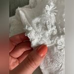 Showpo White Eyelet Lace Mini Dress Square Neck Floral Coastal Bridal Size 12 Photo 11